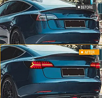 Achterlichten tesla